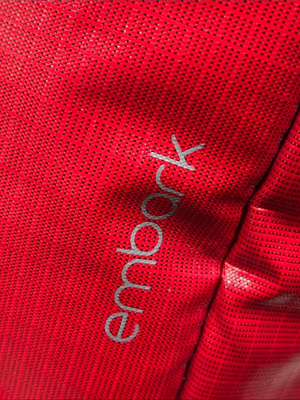 RARE 35L Adventure 20'' Travel Backpack Ripstop Red NWOT‎